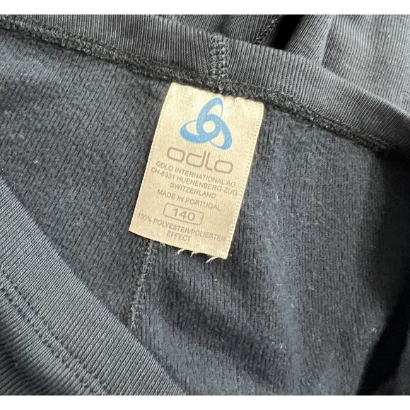 Odlo The Active Warm Kids' Base Layer Bottoms in Blue - Picture 4 of 4